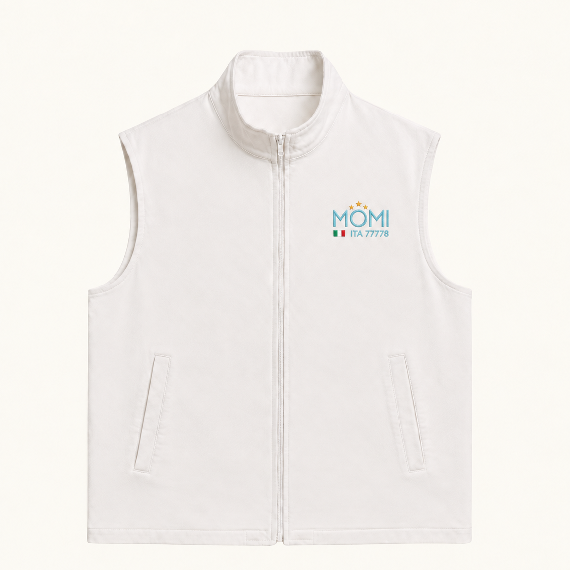Gilet personalizzato Maremosso per l’equipaggio di Momi