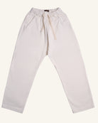 Pantalone giapponese donna bianco in cotone Manteco, Sol Levante Maremosso