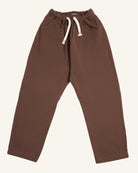 Pantalone giapponese donna marrone in cotone Manteco, Sol Levante Maremosso